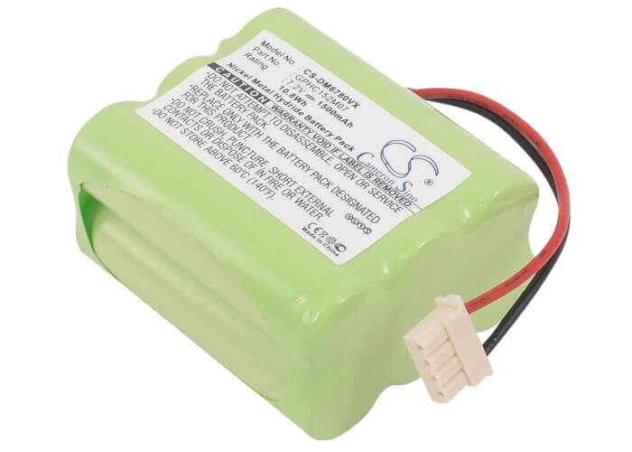 7.2V, Ni-MH, 1500mAh, Vacuum battery fits Mint, Dirt Devil, Evo M678, M678, 10.80Wh Vacuum Cameron Sino Technology Limited