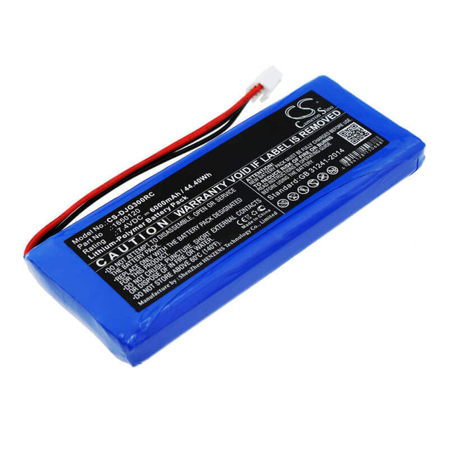 7.4V, Li-Polymer, 6000mAh, Remote Controller battery fits Dji, 1650120, Gl300c, Gl300f, 44.4Wh Remote Controller Cameron Sino Technology Limited