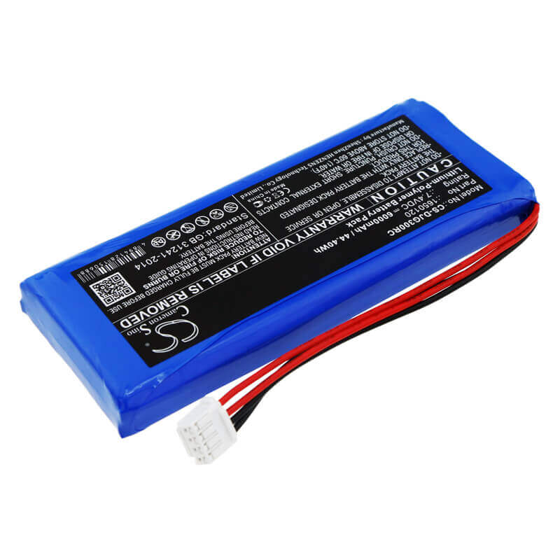 7.4V, Li-Polymer, 6000mAh, Remote Controller battery fits Dji, 1650120, Gl300c, Gl300f, 44.4Wh Remote Controller Cameron Sino Technology Limited