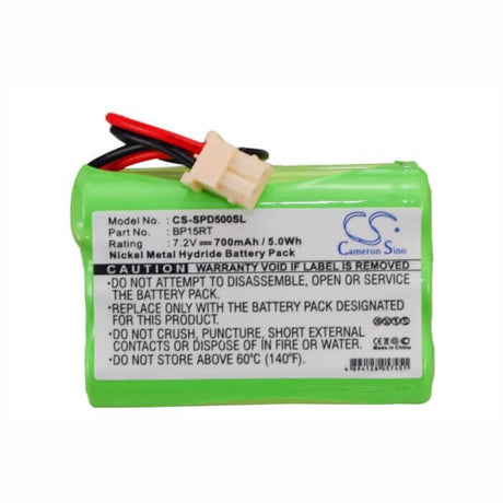 7.2V, Ni-MH, 700mAh, Dog Collar battery fits Dogtra, Bp15, 1100nc Transmitter, 1200nc Transmitter, 5.04Wh Dog Collar Cameron Sino Technology Limited