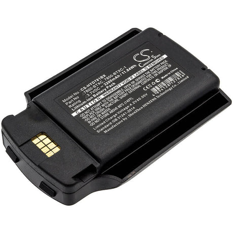 Barcode Scanner Battery For Dolphin, 7600, 7600 Ii, 7800, Honeywell, Dolphin 7600 3.7v, 3200mah - 11.84wh Barcode Scanner Cameron Sino Technology Limited