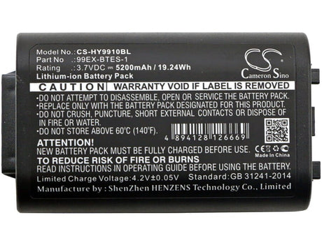 Barcode Scanner Battery For Dolphin, 99ex, 99exhc, 99gx, Honeywell 3.7v, 5200mah - 19.24wh Barcode Scanner Cameron Sino Technology Limited