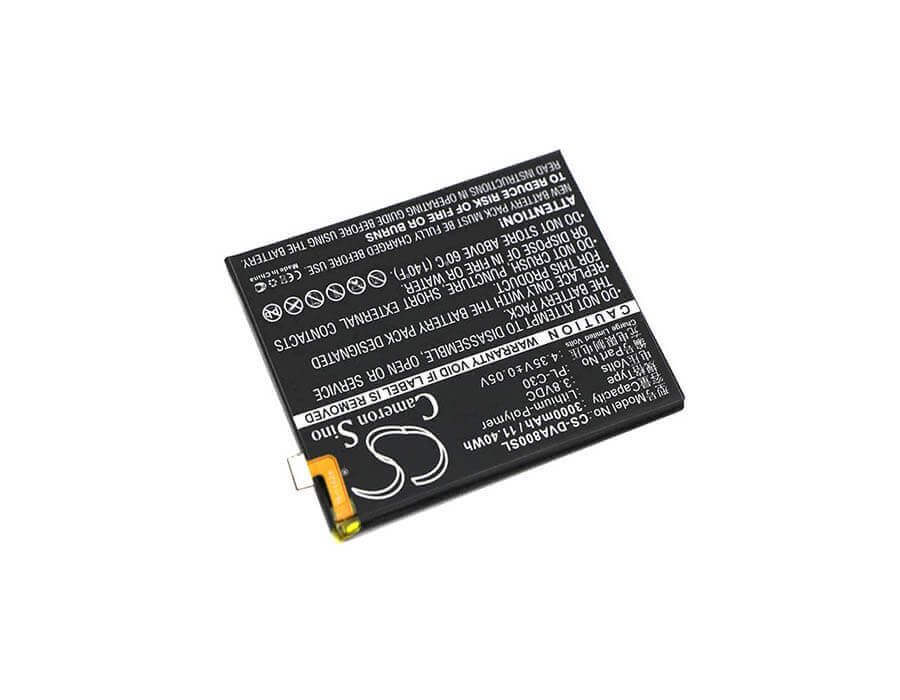 3.8V, Li-Polymer, 3000mAh, SmartPhone battery fits Doov, Pl-c30, A8, 11.4Wh Mobile, SmartPhone Cameron Sino Technology Limited (Smartphone)