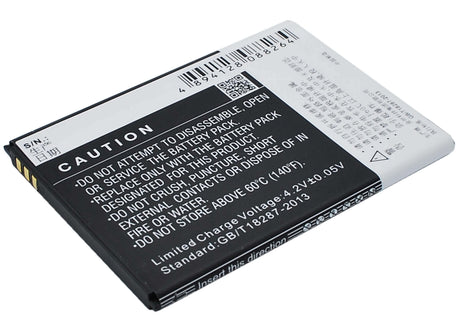 3.7V, Li-ion, 1500mAh, SmartPhone battery fits Doov, Haier, Bl-g28, D710, Ieva D710, 5.55Wh Mobile, SmartPhone Cameron Sino Technology Limited (Smartphone)