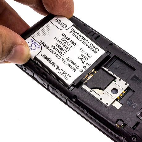 3.7V, Li-ion, 700mAh, SmartPhone battery fits Doro, Dbi-800b, Liberto 650, Secure 580, 2.59Wh Mobile, SmartPhone Cameron Sino Technology Limited (Smartphone)