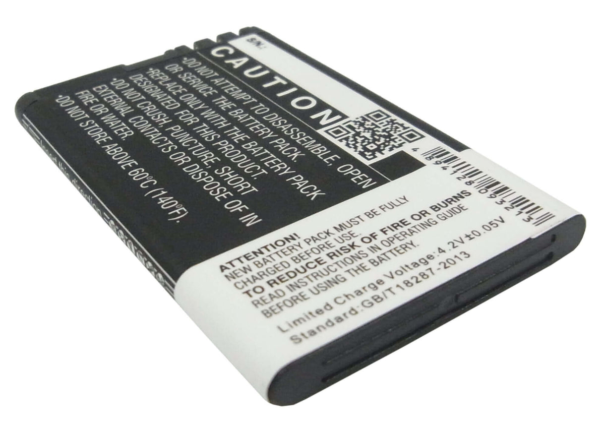 3.7V, Li-ion, 1200mAh, SmartPhone battery fits Bea-fon, Avus, Myphone, Doro, Mp-s-b, Ab07, 4.44Wh Mobile, SmartPhone Cameron Sino Technology Limited (Smartphone)