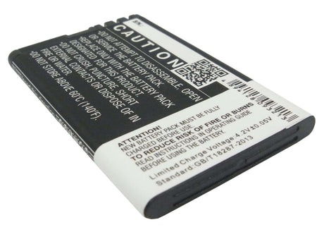 3.7V, Li-ion, 1200mAh, SmartPhone battery fits Bea-fon, Avus, Myphone, Doro, Mp-s-b, Ab07, 4.44Wh Mobile, SmartPhone Cameron Sino Technology Limited (Smartphone)