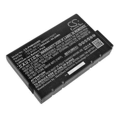 10.8V, Li-ion, 7800mAh, Medical battery fits Invivo, Philips, Molicel, 53564509341, M6 Vital Signs Monitor, M8 Vital Signs Monitor, 84.24Wh Medical Cameron Sino Technology Limited (Medical)