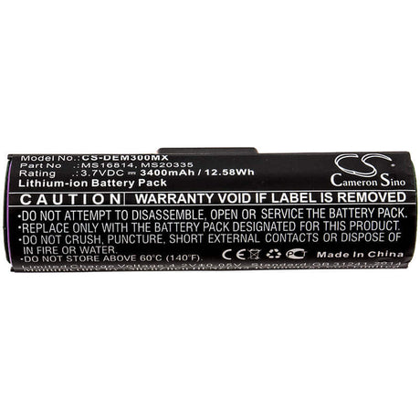 3.7V, Li-ion, 3400mAh, Medical battery fits Drager, Ms16814, Infinity M300, 12.58Wh Medical Cameron Sino Technology Limited (Medical)