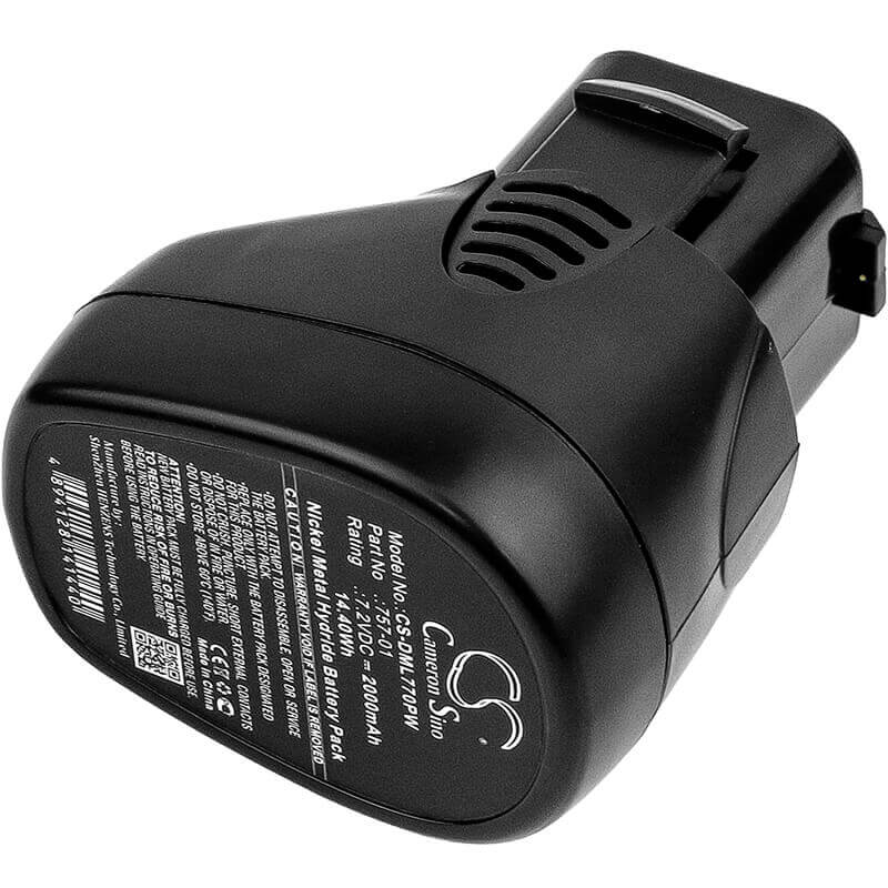 7.2V, Ni-MH, 2000mAh, Power Tools battery fits Dremel, 757-01, Multipro 7700-01, Multipro 7700-02, 14.4Wh Power Tools Cameron Sino Technology Limited (Power Tools)