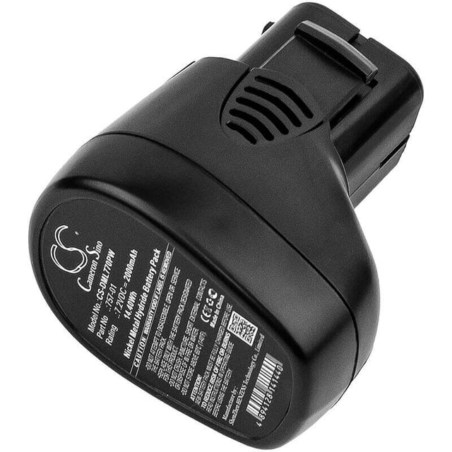 7.2V, Ni-MH, 2000mAh, Power Tools battery fits Dremel, 757-01, Multipro 7700-01, Multipro 7700-02, 14.4Wh Power Tools Cameron Sino Technology Limited (Power Tools)