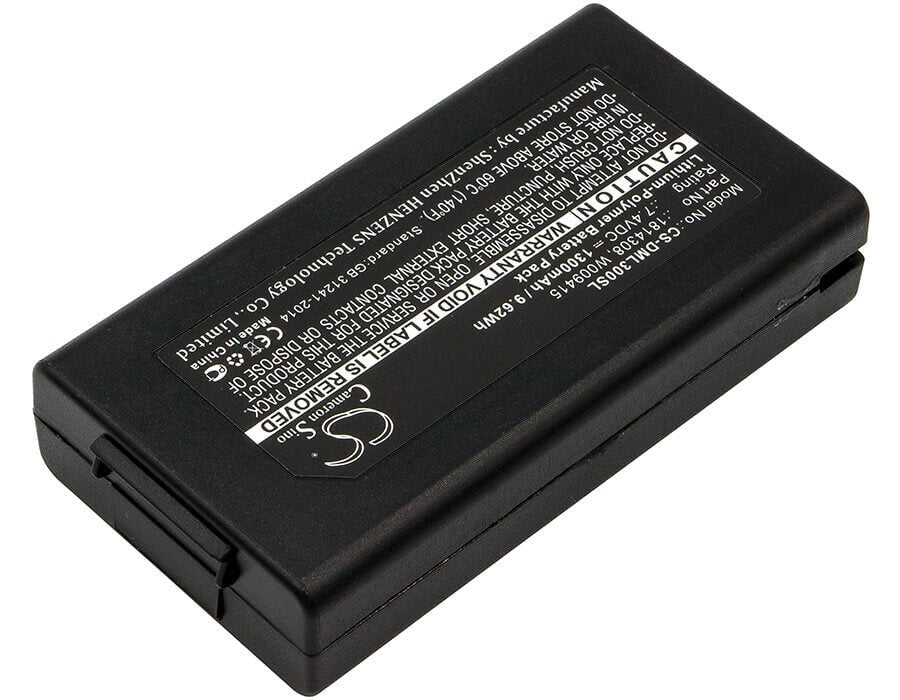 7.4V, Li-Polymer, 1300mAh, Portable Printer battery fits Dymo, 1814308, 1982171, Labelmanager 500ts, 9.62Wh Portable Printer Cameron Sino Technology Limited