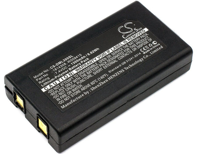 7.4V, Li-Polymer, 1300mAh, Portable Printer battery fits Dymo, 1814308, 1982171, Labelmanager 500ts, 9.62Wh Portable Printer Cameron Sino Technology Limited