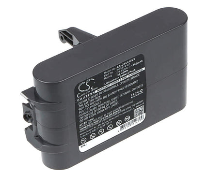 21.6V, Li-ion, 1500mAh, Vacuum battery fits Dyson, Absolute, Dc58, Dc61, 32.40Wh Vacuum Cameron Sino Technology Limited (Suspended)