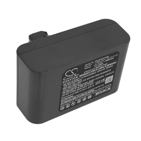 22.2V, Li-ion, 5000mAh, Vacuum battery fits Dyson, Dc31, Dc31 Animal, Dc34, 111.00Wh Vacuum Cameron Sino Technology Limited (Dangerous Goods)