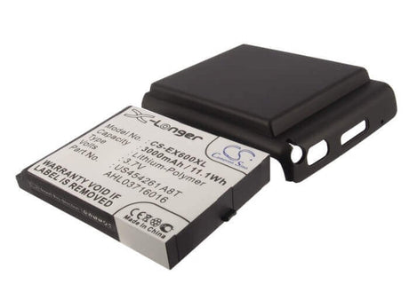 3.7V, Li-Polymer, 3000mAh, SmartPhone battery fits E-ten, 369029665, Glofiish X600, Glofiish X610, 11.1Wh Mobile, SmartPhone Cameron Sino Technology Limited (Suspended)