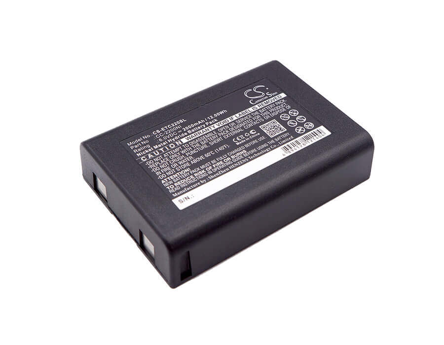 6V, Ni-MH, 2000mAh, Headset battery fits Eartec, Cc-2200ni, Comstar Com-center, Comstar Com-center Base Statio, 12Wh Wireless Headset Cameron Sino Technology Limited