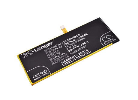 3.8V, Li-Polymer, 2600mAh, SmartPhone battery fits Ebest, Eb-dcn (a860), U5483, 9.88Wh Mobile, SmartPhone Cameron Sino Technology Limited (Suspended)