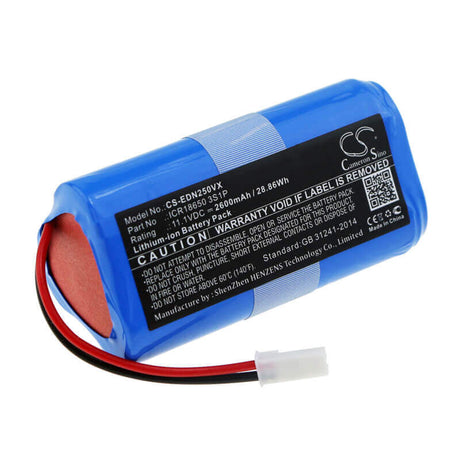 11.1V, Li-ion, 2600mAh, Vacuum battery fits Pure Clean, Ecovacs, Cen250, Ml009, V700, 28.86Wh Vacuum Cameron Sino Technology Limited