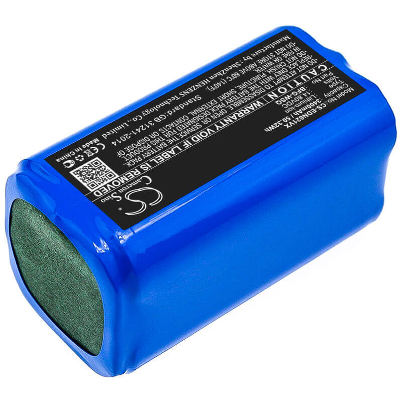 14.8V, Li-ion, 3400mAh, Vacuum battery fits Polaris, Gutrend, 600, 601, 605, 50.32Wh Vacuum Cameron Sino Technology Limited