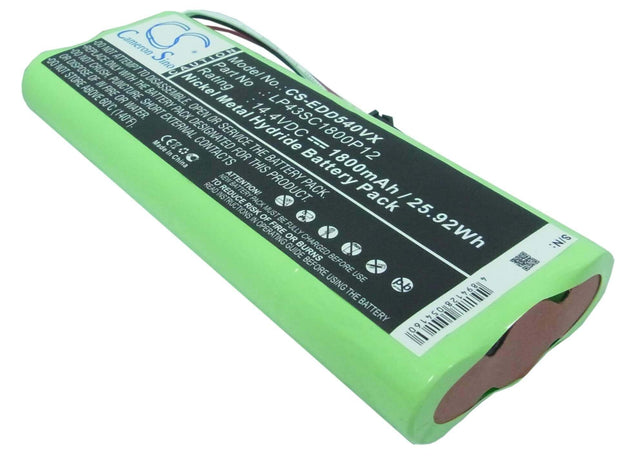 14.4V, Ni-MH, 1800mAh, Vacuum battery fits Ecovacs, Deebot D35, Deebot D523, Deebot D54, 25.92Wh Vacuum Cameron Sino Technology Limited