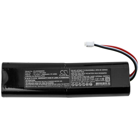Vacuum battery For Ecovacs, Deebot Ozmo 900, Deebot Ozmo 901, Deebot Ozmo 920 14.4v, 2600mah - 37.44wh Vacuum Cameron Sino Technology Limited