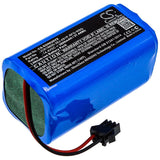14.4V, Li-ion, 2600mAh, Vacuum battery fits Polaris, Genio, 600, 601, 605, 37.44Wh Vacuum Cameron Sino Technology Limited