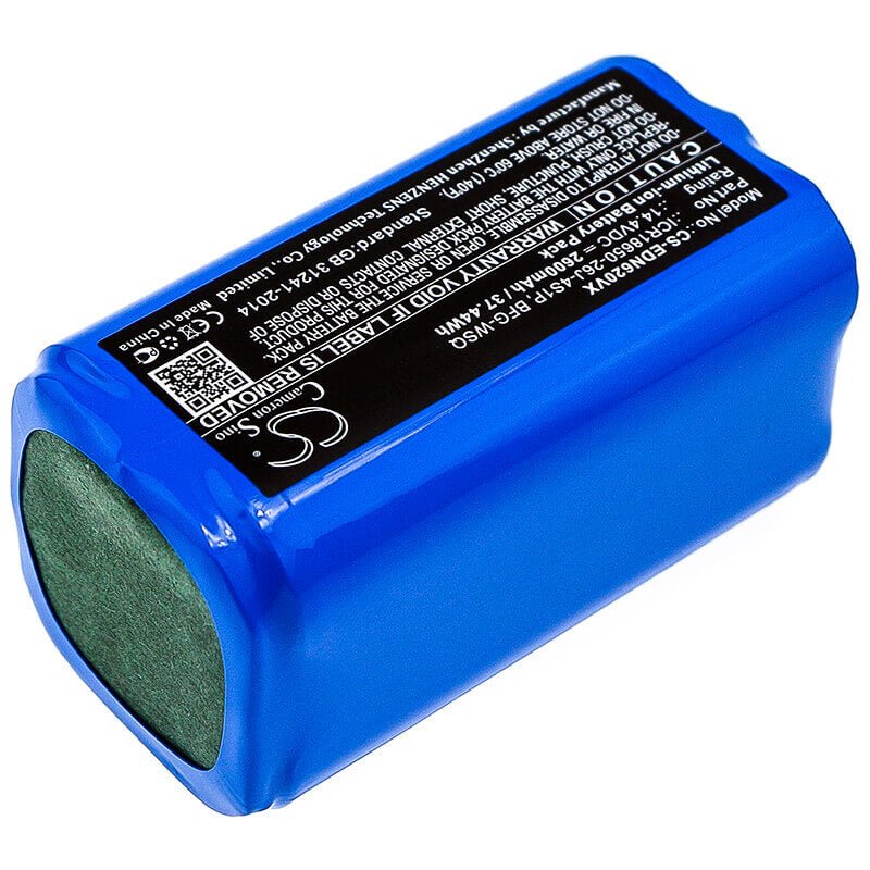 14.4V, Li-ion, 2600mAh, Vacuum battery fits Polaris, Genio, 600, 601, 605, 37.44Wh Vacuum Cameron Sino Technology Limited