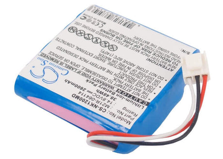 14.8V, Li-ion, 2600mAh, Medical battery fits Nihon Kohden, Hytb-102, Edan Se-1, Edan Se-100, 38.48Wh Medical Cameron Sino Technology Limited (Medical)