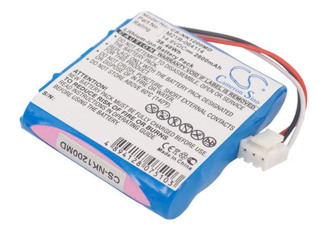 14.8V, Li-ion, 2600mAh, Medical battery fits Nihon Kohden, Hytb-102, Edan Se-1, Edan Se-100, 38.48Wh Medical Cameron Sino Technology Limited (Medical)