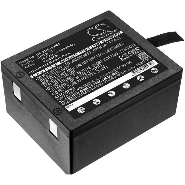 14.4V, Li-ion, 5200mAh, Medical battery fits Edan, Hylb-231, Se3, Se-3, 74.88Wh Medical Cameron Sino Technology Limited (Medical)