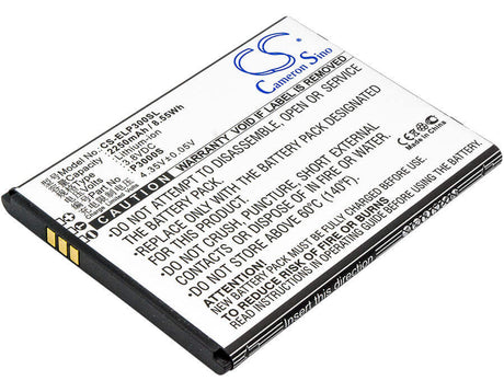 3.8V, Li-ion, 2250mAh, SmartPhone battery fits Elephone, P3000s, P3000, P3000s, 8.55Wh Mobile, SmartPhone Cameron Sino Technology Limited (Smartphone)