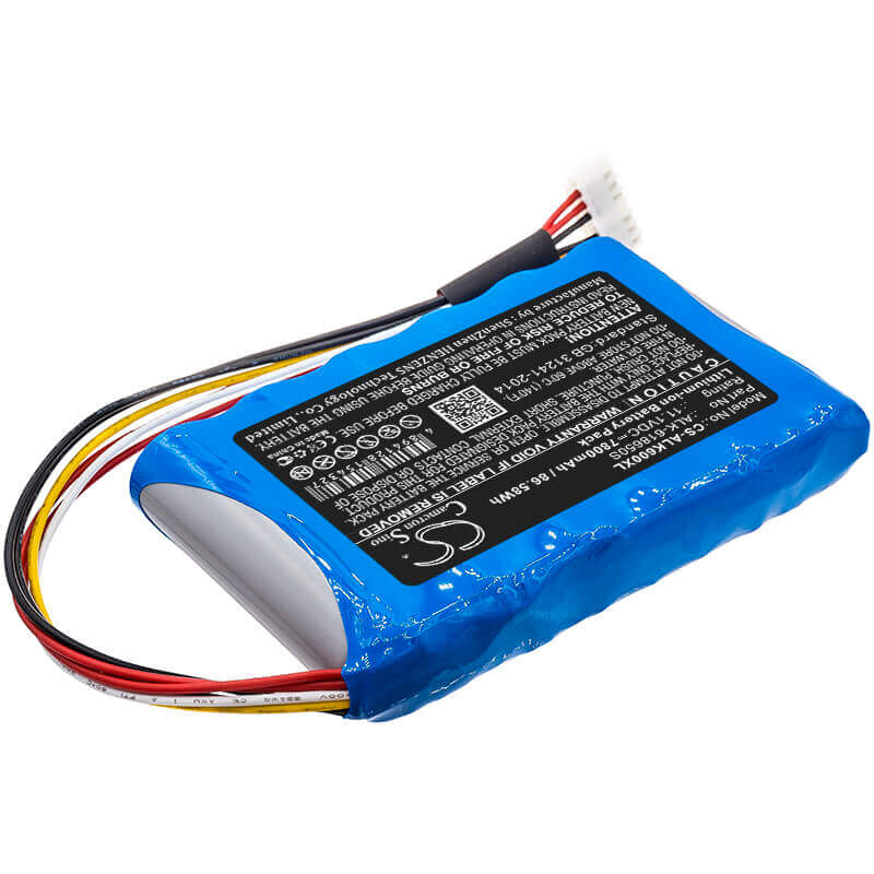 11.1V, Li-ion, 7800mAh, Equipment battery fits Eloik, Alk-618650s, BY-A6, By-a6s, 86.58Wh Equipment, Survey, Test Cameron Sino Technology Limited