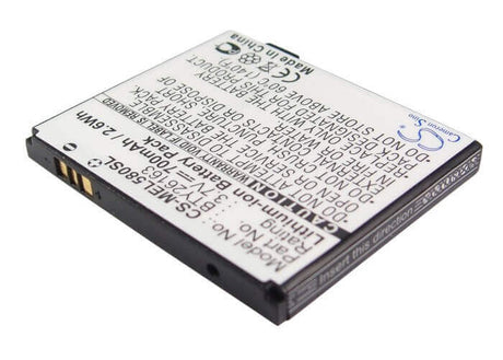 3.7V, Li-ion, 700mAh, SmartPhone battery fits Emporia, Mobistel, Bty26163, Elson El580, 2.59Wh Mobile, SmartPhone Cameron Sino Technology Limited (Smartphone)