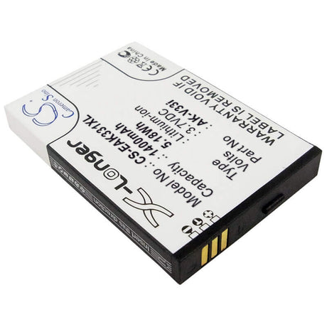 3.7V, Li-ion, 1400mAh, SmartPhone battery fits Emporia, Ak-v33i, Care Plus, Careplus, 5.18Wh Mobile, SmartPhone Cameron Sino Technology Limited (Suspended)
