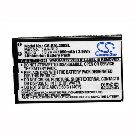 3.7V, Li-ion, 1050mAh, SmartPhone battery fits Emporia, Ak-rl2, Comfort 2.4zoll, Essence Plus, 3.89Wh Mobile, SmartPhone Cameron Sino Technology Limited (Smartphone)