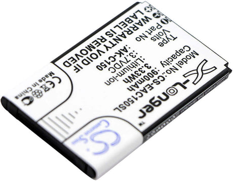 3.7V, Li-ion, 900mAh, SmartPhone battery fits Emporia, Ak-c150, Telme C150, Telme C151, 3.33Wh Mobile, SmartPhone Cameron Sino Technology Limited (Smartphone)