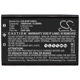 3.7V, Li-ion, 1800mAh, Cordless Phone battery fits Engenius, Uhf-ba, Uhf, 6.66Wh Cordless Phone Cameron Sino Technology Limited (Cordless Phone)