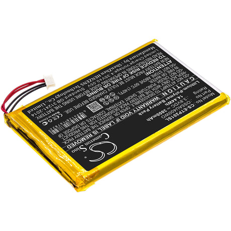 3.8V, Li-Polymer, 3800mAh, Tablet battery fits Enspert, Os5au400wo, Esp E201u, Identity 7, 14.44Wh Tablet Cameron Sino Technology Limited
