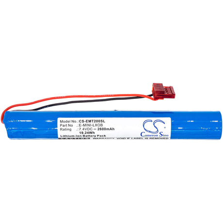 7.4V, Li-ion, 2600mAh, Equipment battery fits Environment, E-mini-lxob, E-2DB, E-5db, 19.24Wh Equipment, Survey, Test Cameron Sino Technology Limited