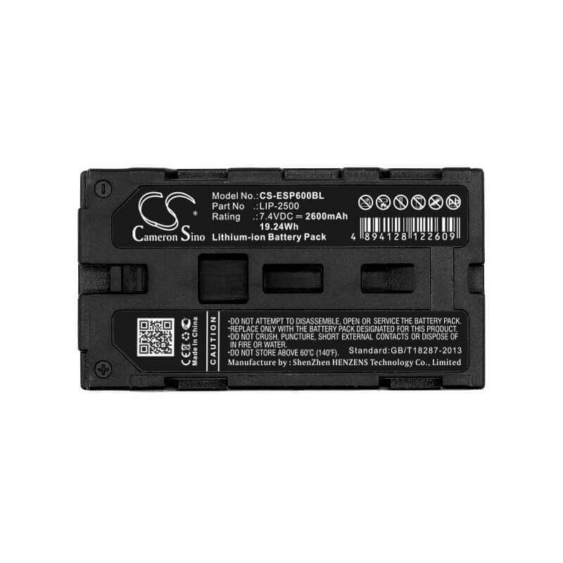 7.4V, Li-ion, 2600mAh, Portable Printer battery fits Epson, C32c831091, Eht-400, Eht-400c, 19.24Wh Portable Printer Cameron Sino Technology Limited