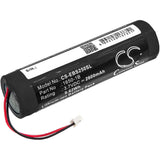 3.7V, Li-ion, 2600mAh, Equipment battery fits Eschenbach, 1650-1b, SmartLux, Smartlux 2.5, 9.62Wh Equipment, Survey, Test Cameron Sino Technology Limited