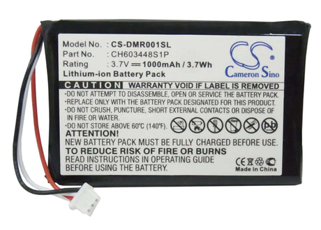 3.7V, Li-ion, 1000mAh, Remote Control battery fits Espn, Dmr-1, 3.7Wh Remote Control Cameron Sino Technology Limited