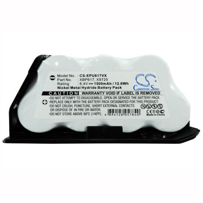 8.4V, Ni-MH, 1500mAh, Vacuum battery fits Shark, Euro Pro, Shark Uv617, Shark Uv647, Shark Uv647h, 12.60Wh Vacuum Cameron Sino Technology Limited