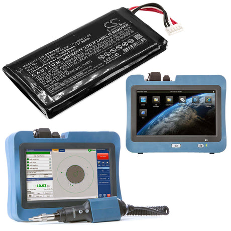 3.7V, Li-Polymer, 10000mAh, Equipment battery fits Exfo, 01wq0037-02, MAX-700, Max-700b/c, 37Wh Equipment, Survey, Test Cameron Sino Technology Limited