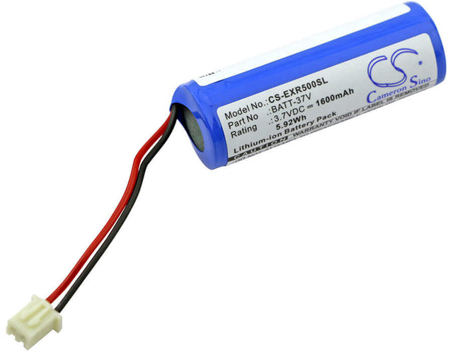 3.7V, Li-ion, 1600mAh, Equipment battery fits Extech, Batt-37v, VIR 50, Vir50, 5.92Wh Equipment, Survey, Test Cameron Sino Technology Limited