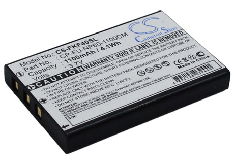 3.7V, Li-ion, 1100mAh, GPS battery fits Gobandit, Falk, Cpf-1035, Cross, Ibex, 4.07Wh GPS, Navigator Cameron Sino Technology Limited