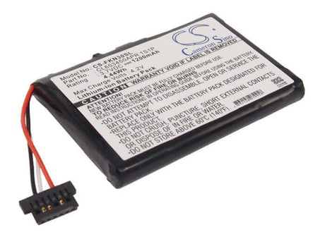 3.7V, Li-ion, 1200mAh, GPS battery fits Falk, Cl653450apr 1s1p, E30, E60, 4.44Wh GPS, Navigator Cameron Sino Technology Limited