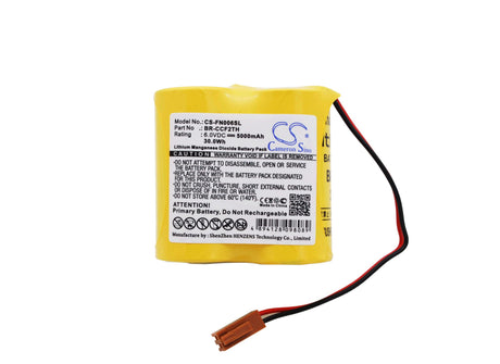 PLC Battery for Fanuc A98l-0001-0902, Br-ccf2th 6v, 5000 Mah - 30wh PLC Cameron Sino Technology Limited