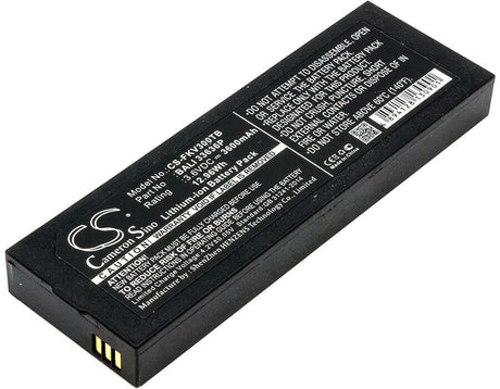 3.6V, Li-ion, 3600mAh, DVB-T battery fits Fanvision, Bali 33636p, K-ivt-300-gd-b, 12.96Wh DVB-T Cameron Sino Technology Limited